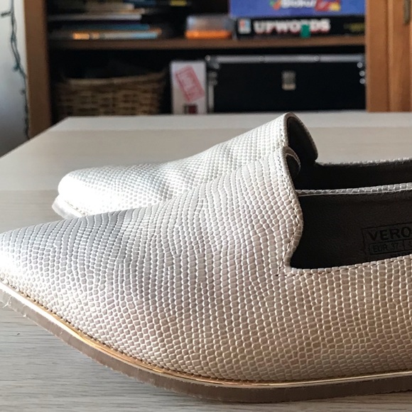 VERO MODA Silver Mink Loafers - Picture 5 of 8